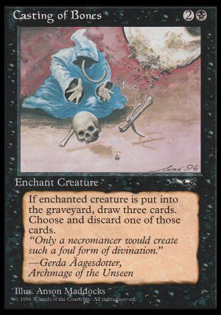Casting of Bones (Alliances) Trading Card