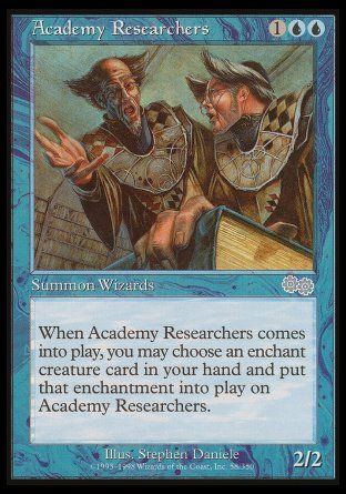 Academy Researchers (Urza's Saga) Trading Card