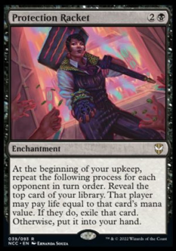 Protection Racket (Streets of New capenna Commander Decks) Value