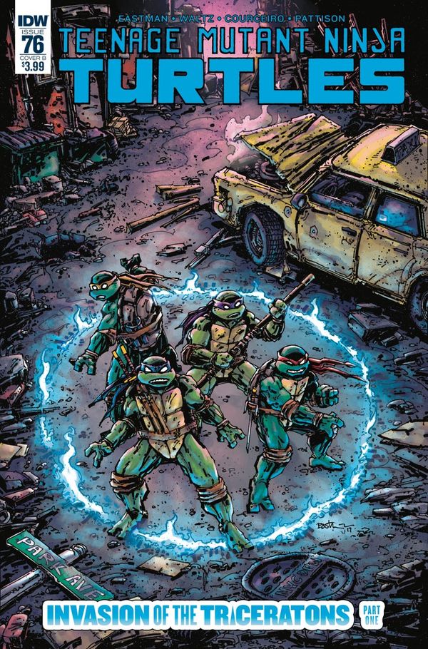 Teenage Mutant Ninja Turtles #76 (Cover B Eastman)