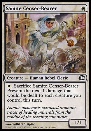 Samite Censer-Bearer (Future Sight) Trading Card