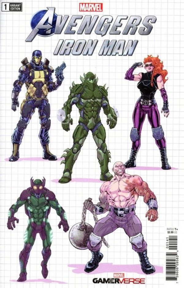 Marvel's Avengers: Iron Man #1 (Nauck Design Cover)
