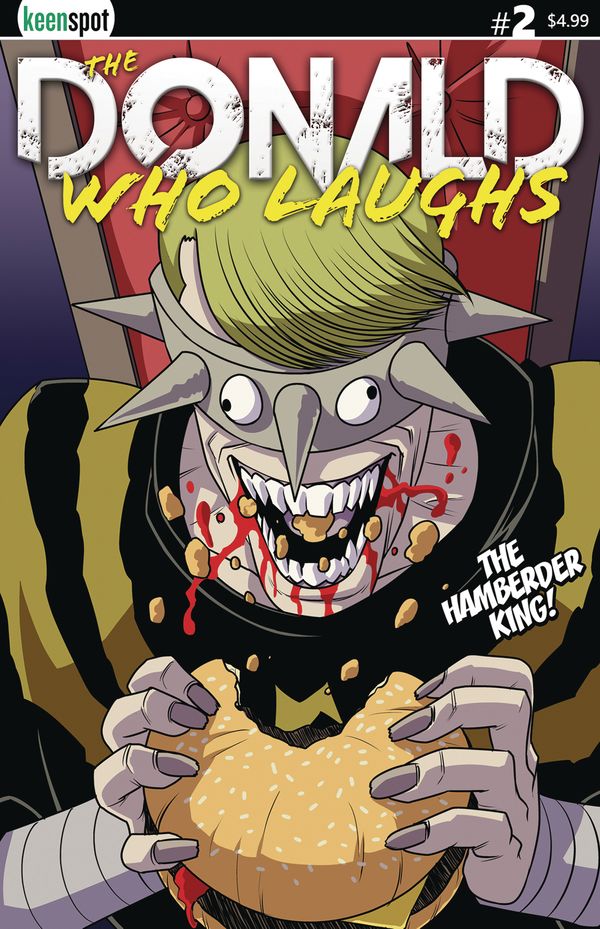 Donald Who Laughs #2 (Cover B Hamberder King)