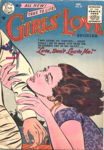 Girls' Love Stories #37 Comic