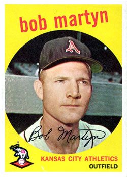 Bob Martyn 1959 Topps #41 Sports Card
