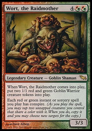 Wort, the Raidmother (Shadowmoor) Trading Card