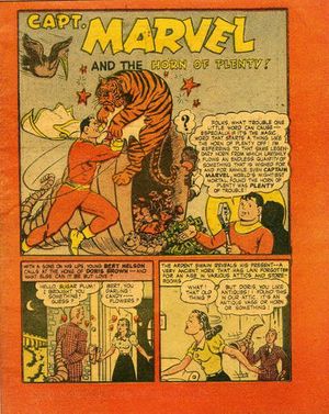 Capt. Marvel and the Horn of Plenty!