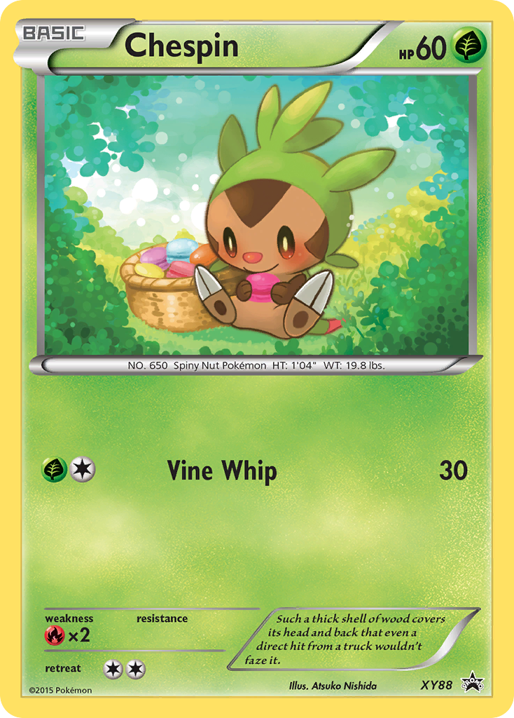 Chespin (XY88) - XY Black Star Promos Pokémon Card