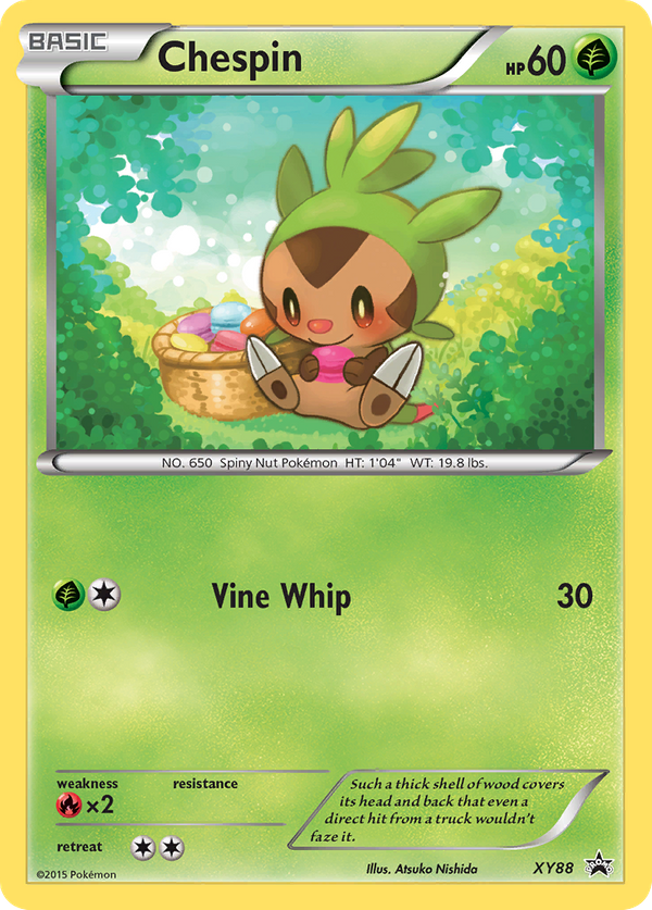 Chespin (XY88) - XY Black Star Promos