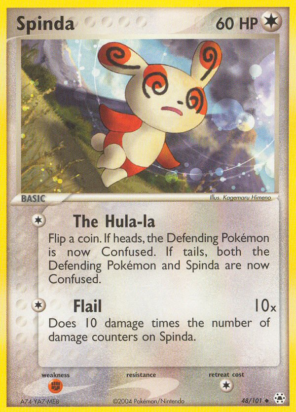 Spinda (48/101) - Hidden Legends Pokémon Card