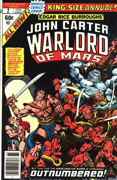 John Carter Warlord of Mars Annual #2 Comic