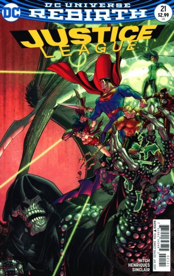 Justice League #21 (Variant Cover)