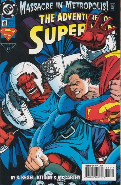 Adventures of Superman #515 Comic