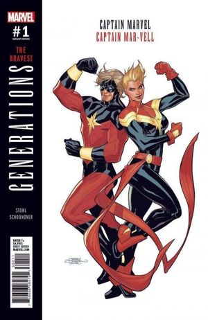 Generations: Captain Marvel & Captain Mar-Vell #1 (Dodson Variant)