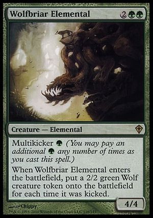 Wolfbriar Elemental (Worldwake)