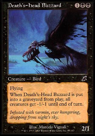 Death's-Head Buzzard (Scourge) Trading Card