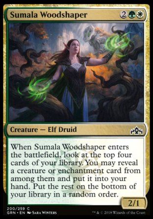 Sumala Woodshaper (Guilds of Ravnica) Trading Card