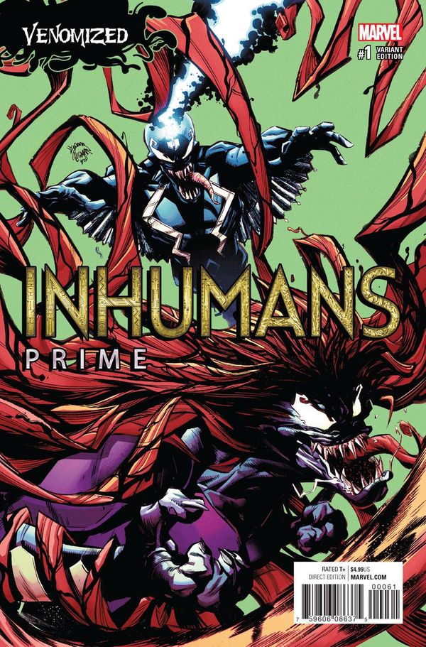 Inhumans: Prime #1 (Stegman Venomized Variant)