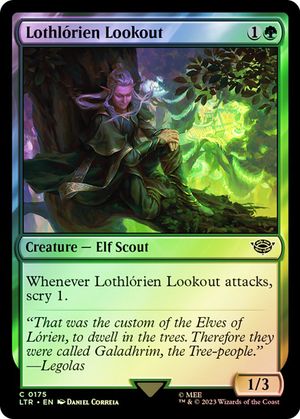 Lothlorien Lookout (The Lord of the Rings - Foil)