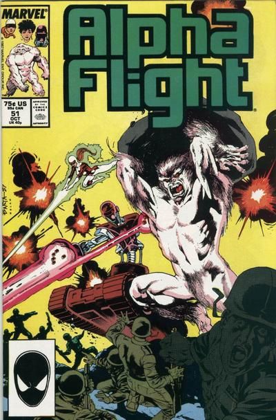Alpha Flight #51 Comic