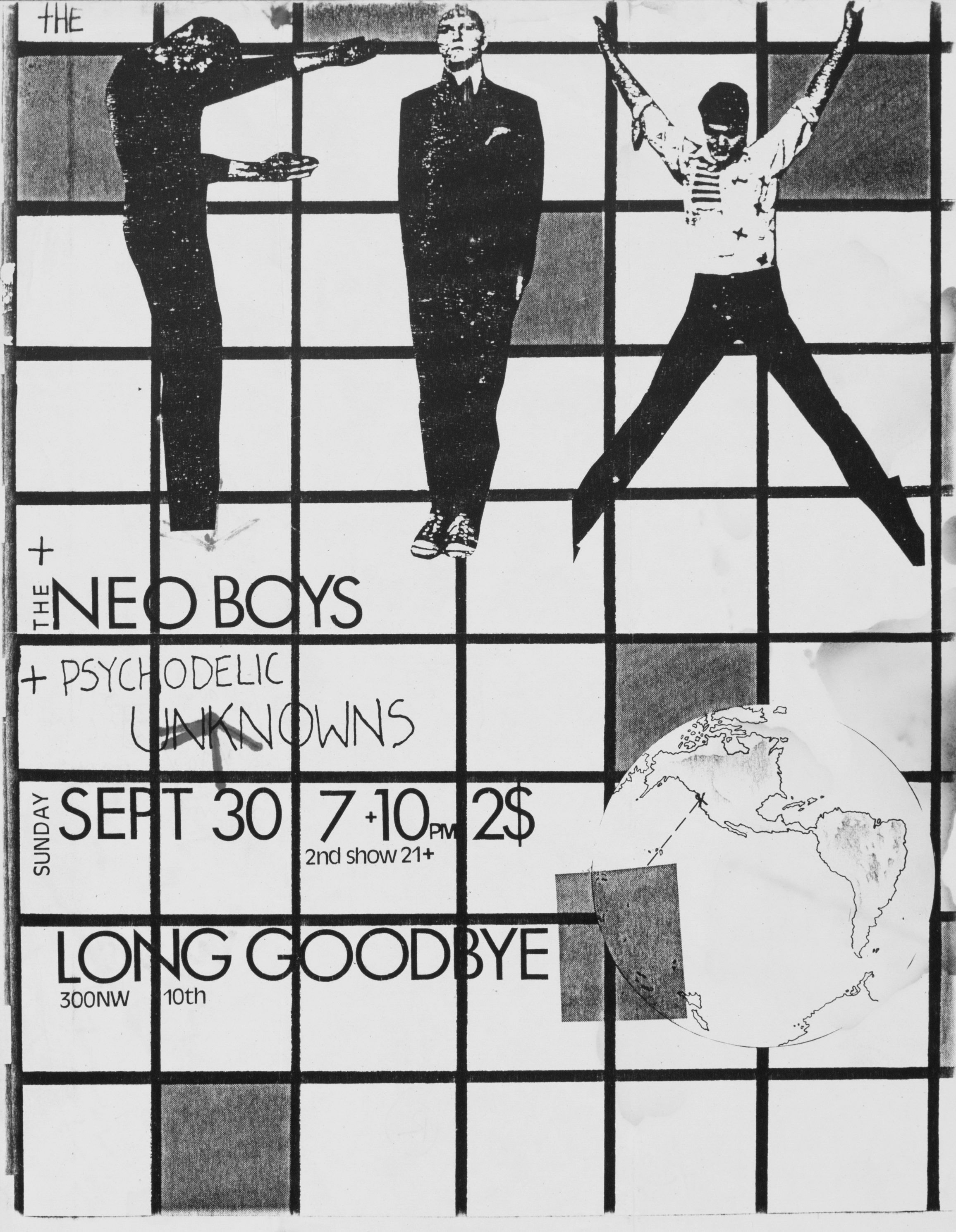 MXP-43.11 The Fix 1979 Long Goodbye Concert Poster