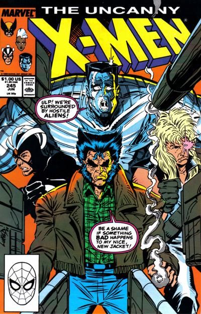 Uncanny X-Men #245 Comic