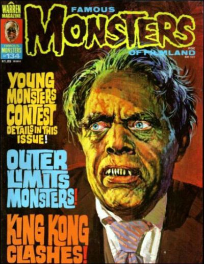 Famous Monsters of Filmland #134 Comic