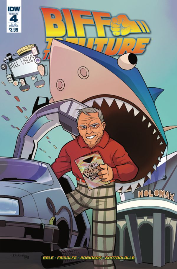 Back To The Future Biff To The Future #4 (Sub Variant)