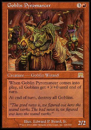 Goblin Pyromancer (Onslaught) Trading Card