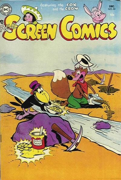 Real Screen Comics #81 Comic
