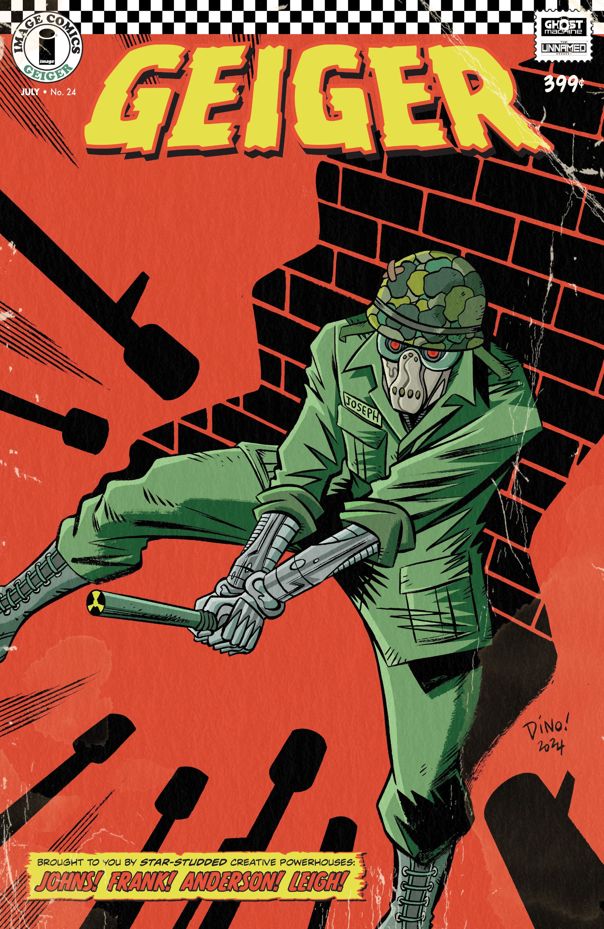Geiger #24 (Cvr C Dean Haspiel Variant) Comic
