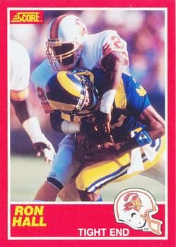 Ron Hall 1989 Score #126 Sports Card