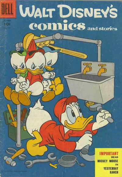 Walt Disney's Comics and Stories #181 Comic