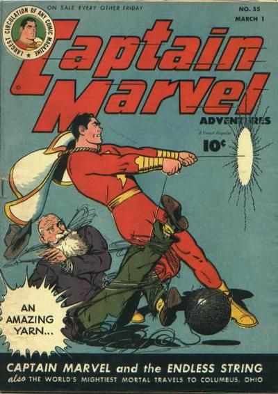 Captain Marvel Adventures #55 Comic