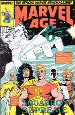 Marvel Age #82 Comic