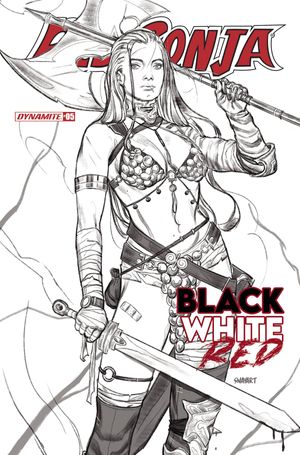 Red Sonja Black White Red #5 (Cover F 15 Copy Cover Sway B&w)