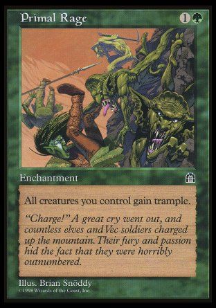 Primal Rage (Stronghold) Trading Card