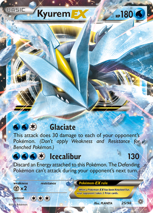Kyurem EX (25/98) - Ancient Origins