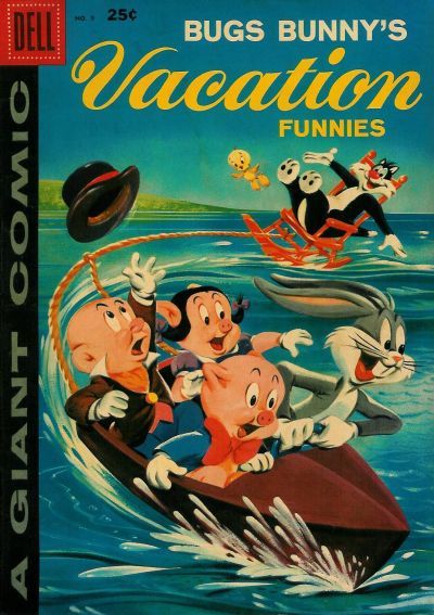 Bugs Bunny's Vacation Funnies #9 Comic
