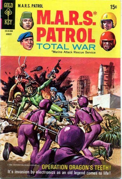 M.A.R.S. Patrol Total War #10 Comic
