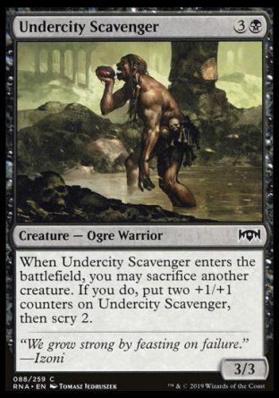 Undercity Scavenger (Ravnica Allegiance) Trading Card