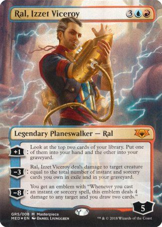 Ral, Izzet Viceroy (Guilds of Ravnica - Mythic Edition) Trading Card