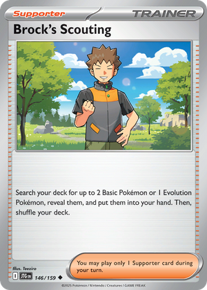 Brock's Scouting (Trainer: Supporter) (146/159) - Journey Together