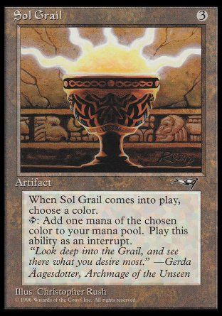 Sol Grail (Alliances) Trading Card