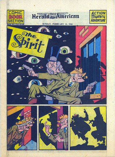 Spirit Section #2/13/1944 Comic