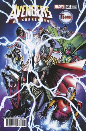 Avengers #683 (Ramos Mighty Thor Variant Leg)