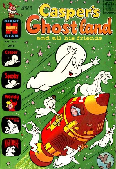 Casper's Ghostland #54 Comic