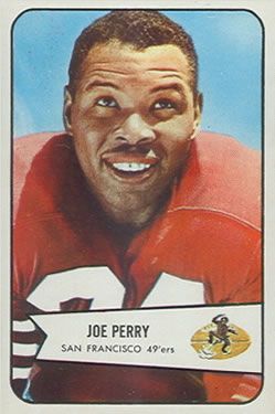 Joe Perry 1954 Bowman #6 Sports Card