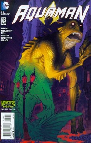 Aquaman #45 (Monsters Variant Cover)