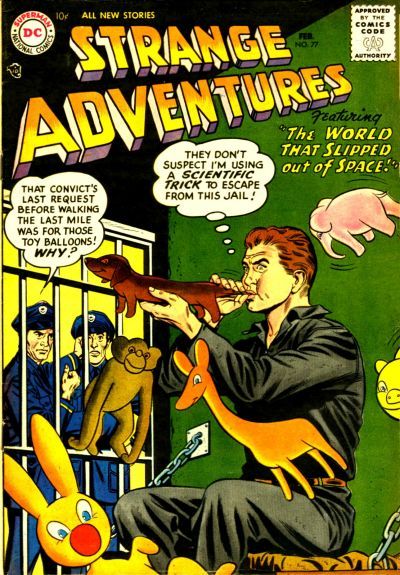 Strange Adventures #77 Comic